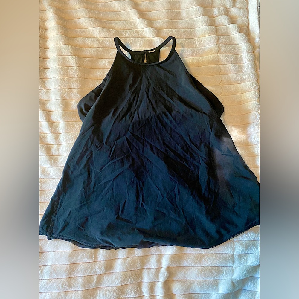 Lululemon High Neck Black Tank